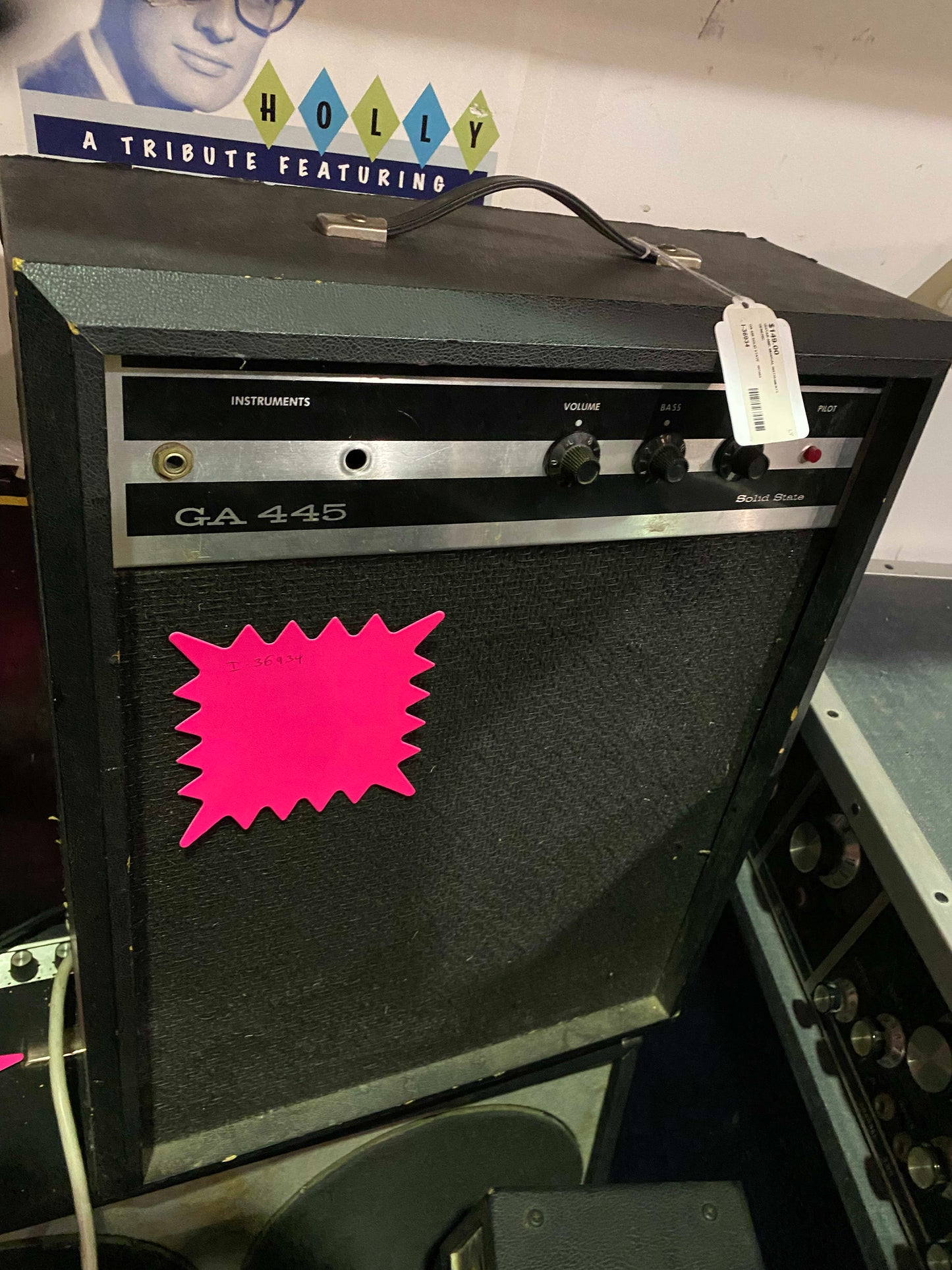 Unknown Manufacturer GA 445 ga445 Solid State Guitar Combo Amplifier - Local Pickup Only