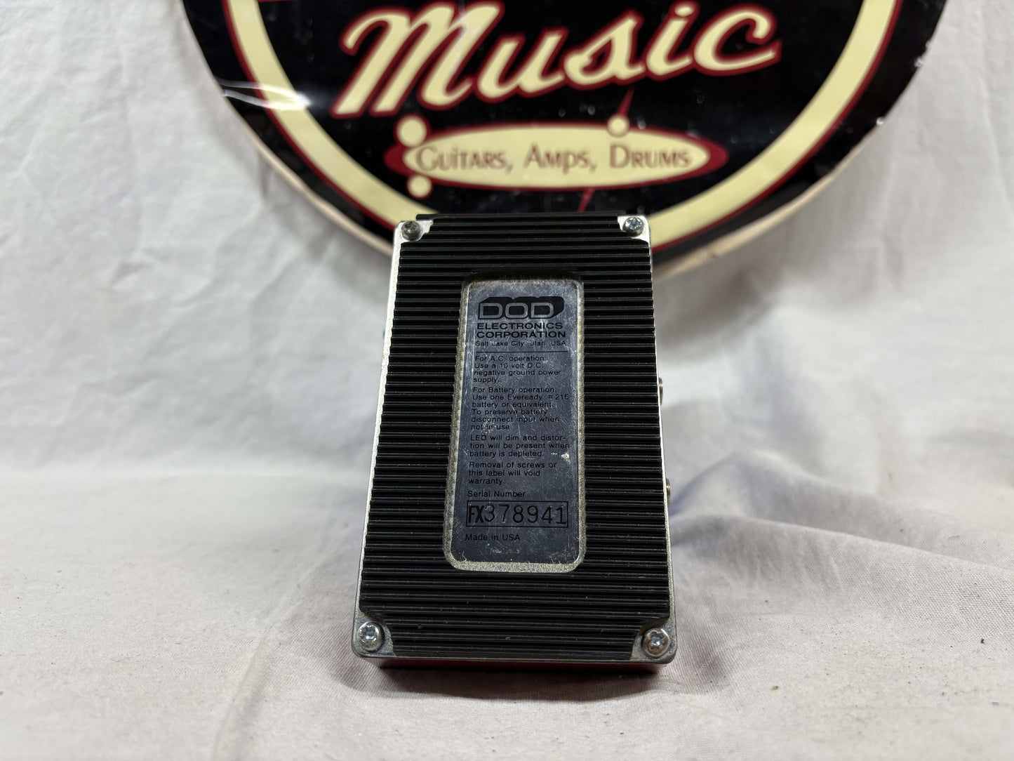 DOD FX45 Stereo Reverb Pedal