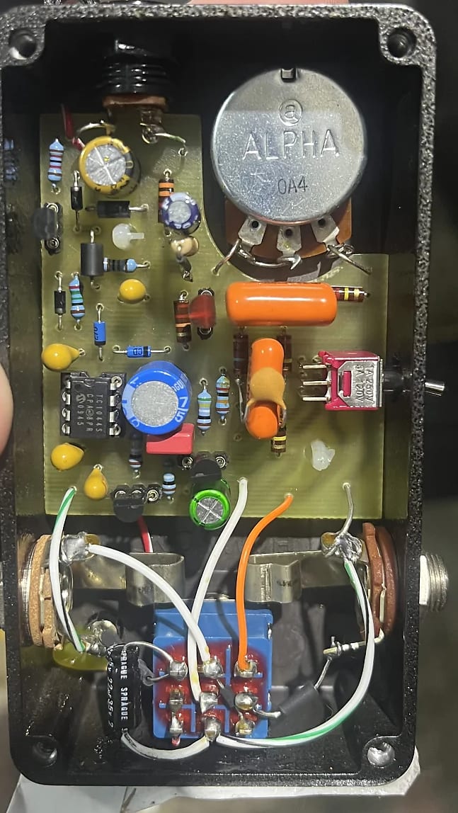 Badgerplex PRE Preamp Pedal - modified by Voodoo Amps