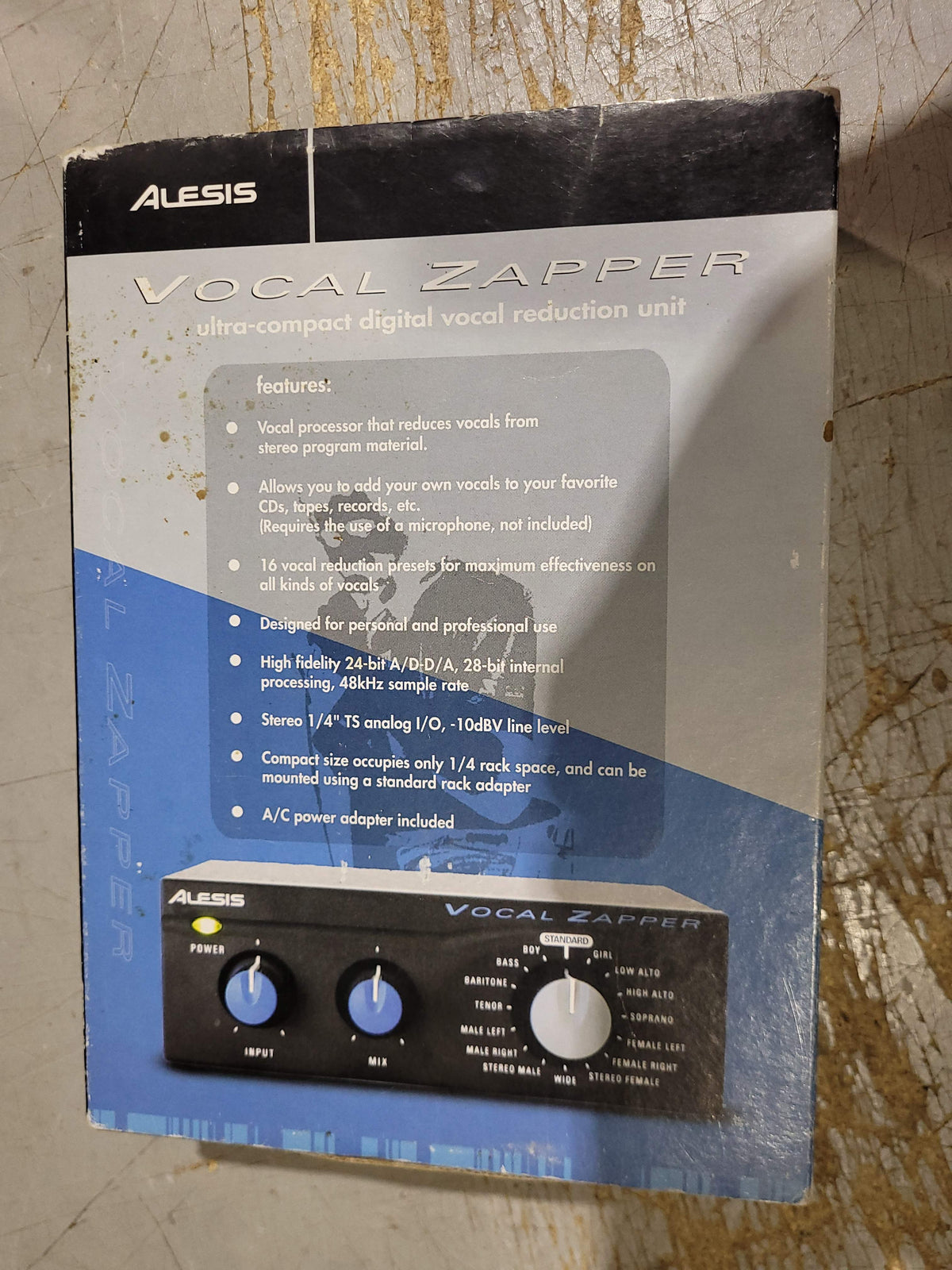 Alesis Vocal Zapper with Power Supply