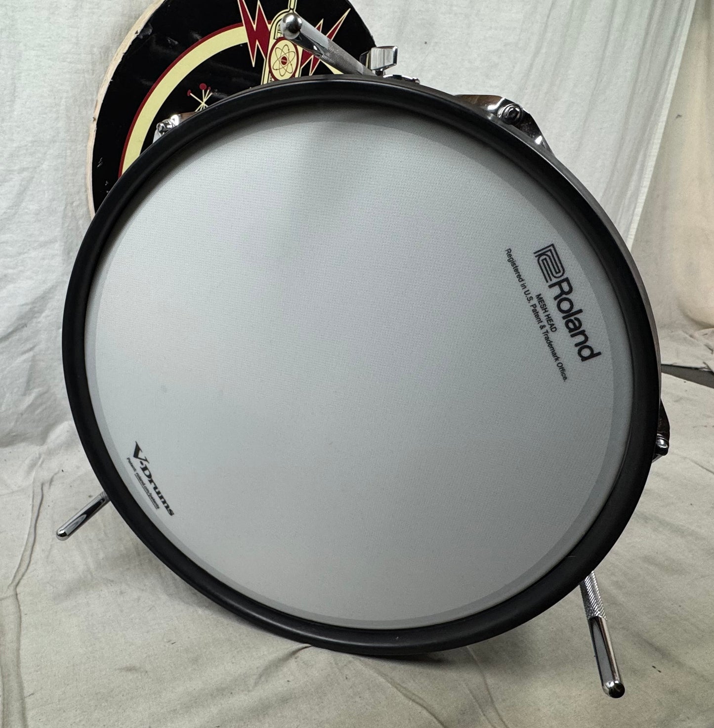 Roland V-Drums PDA140F pda 140f Single 14" 14x14 v-drum Floor Tom Drum Pad Controller with Legs