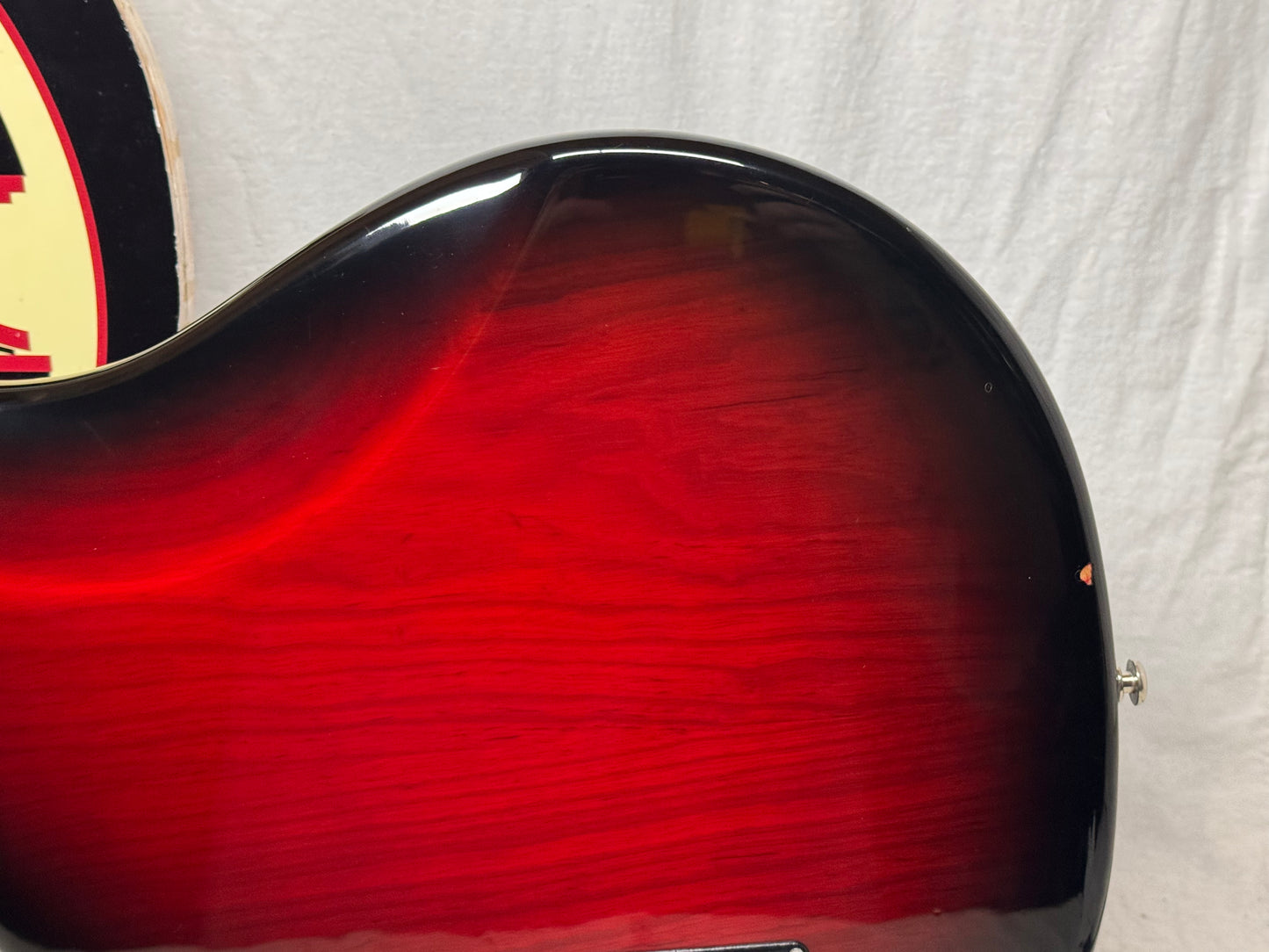 Ernie Ball Music Man Stingray 3 EQ H 3eq 4-string Bass with Case 2004 - Black Cherry Burst