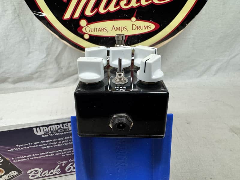Wampler Black '65 Vintage Overdrive Pedal with Box - Image 5