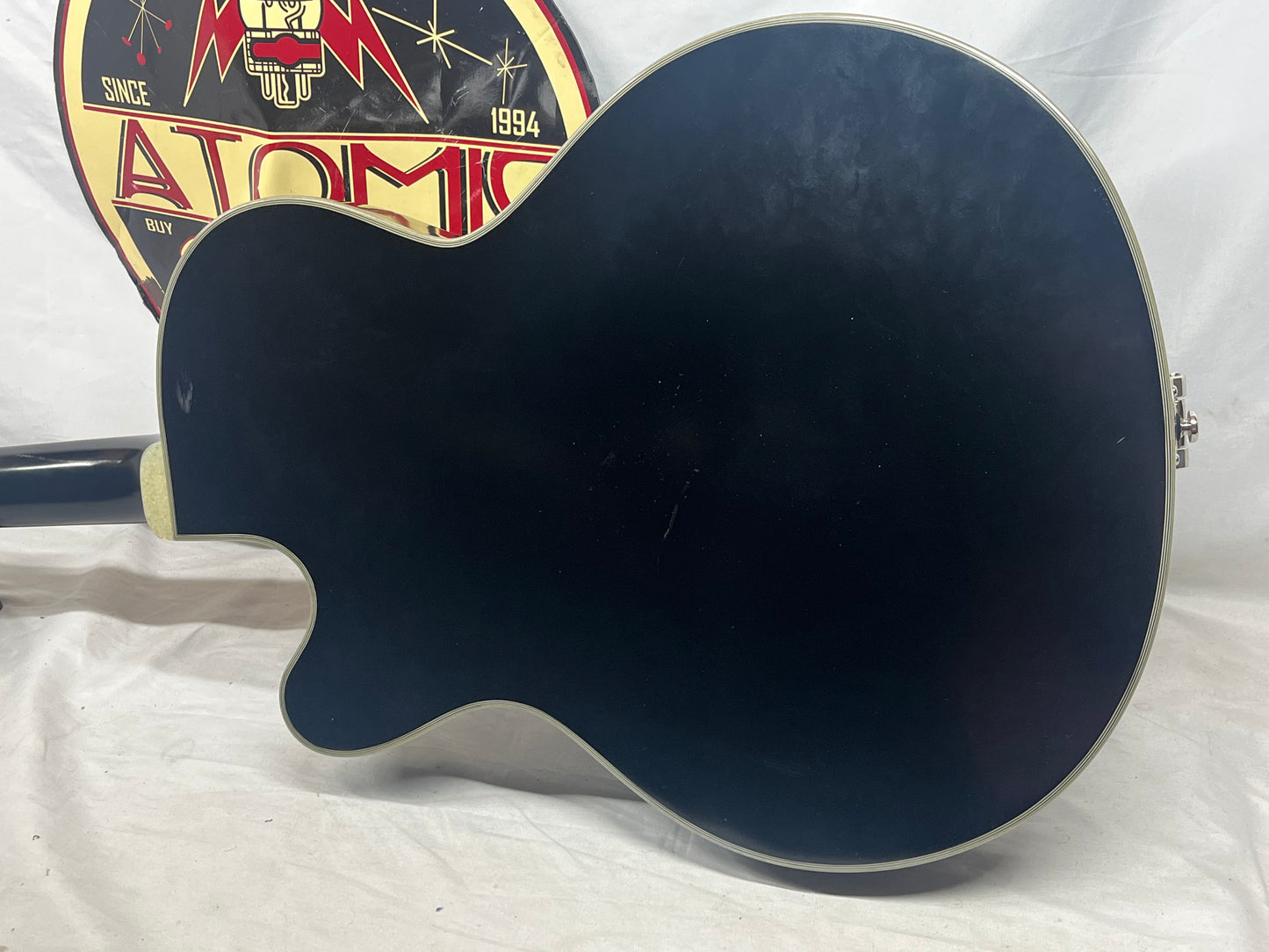 Epiphone Swingster Semi-Hollow Body Electric Guitar - Black Aged Gloss