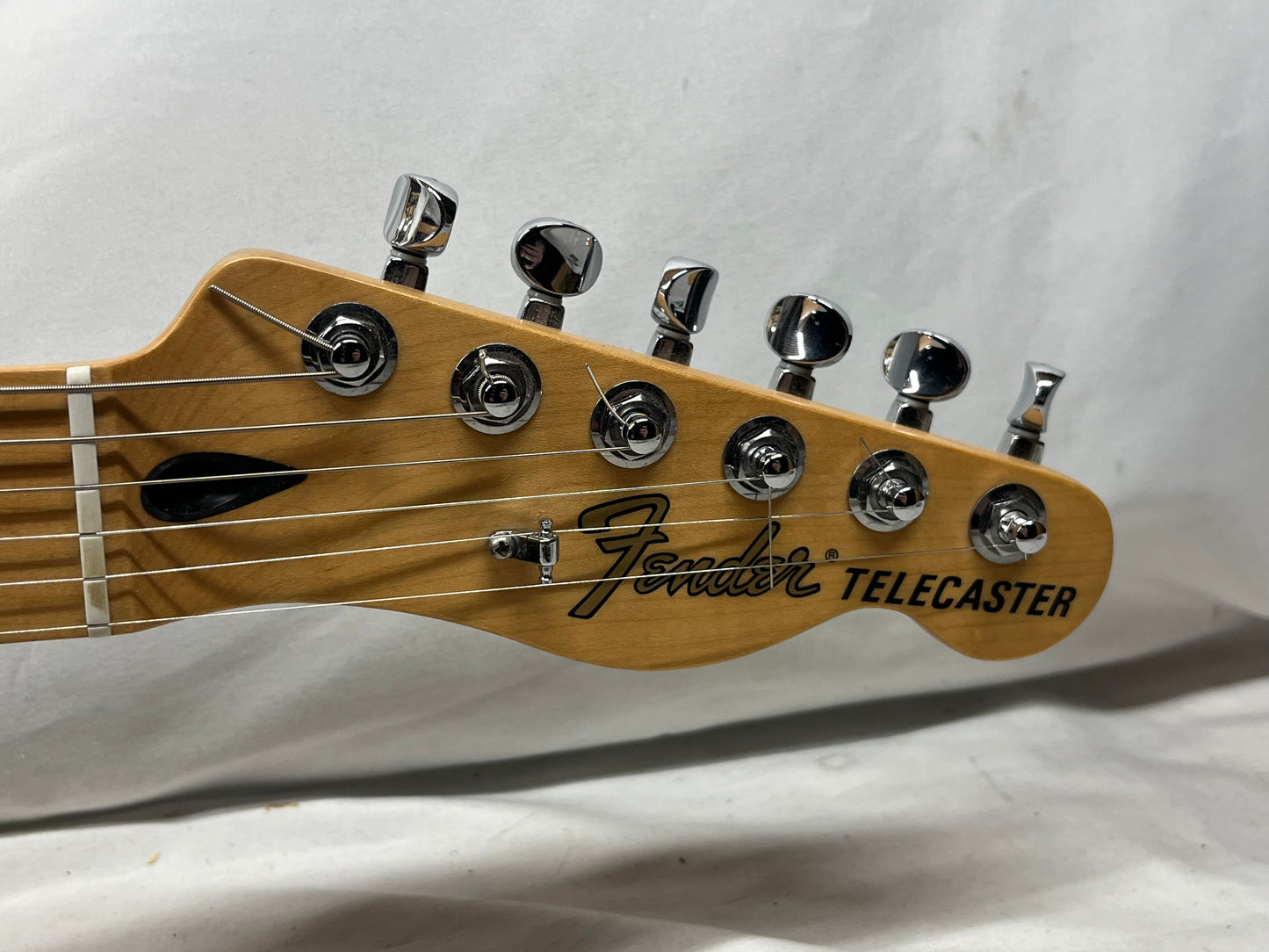 Fender Deluxe Nashville Telecaster Tele Electric Guitar - White Blonde