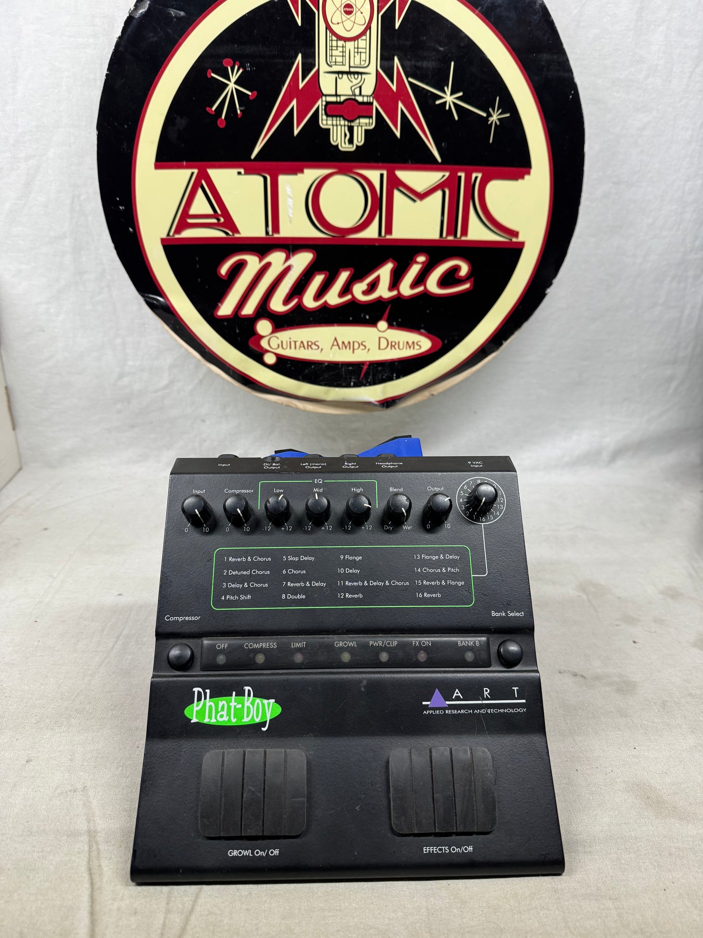 ART Applied Research And Technology Phat-Boy Bass Multi-Effects Pedal