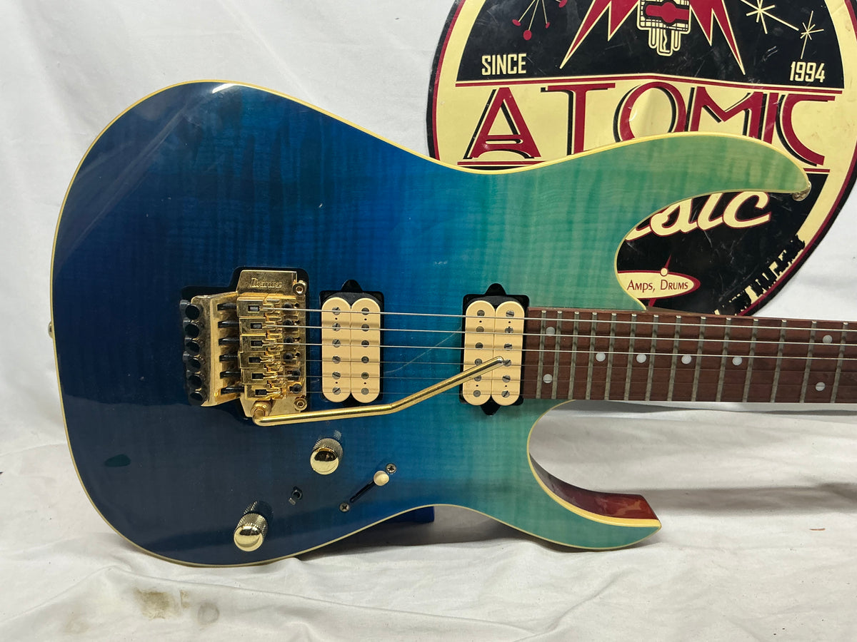 Ibanez RG420HPFM-ALG Standard 2020 - Present - Blue Leaf Gradation