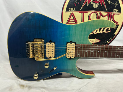 Ibanez RG420HPFM-ALG Standard 2020 - Present - Blue Leaf Gradation