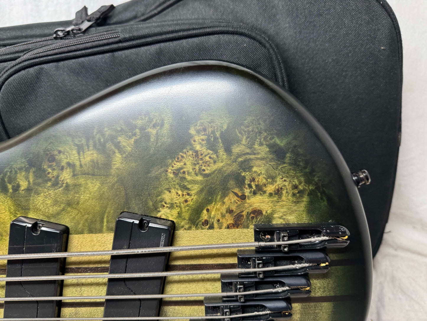 Spector Left-Handed lefty NS Dimension 5 5-string Bass - MIK Made In Korea 2022 - Haunted Moss