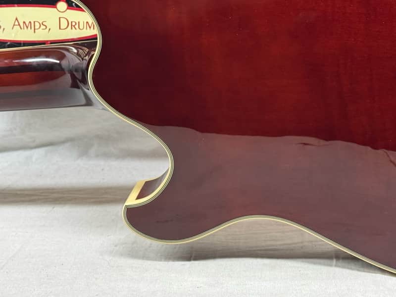 Eastwood Classic 6 TA PH Hollowbody Guitar with Case - Image 16