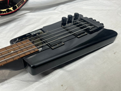 Hohner B2 HH Headless Fretless 4-String Electric Bass with Hard Case