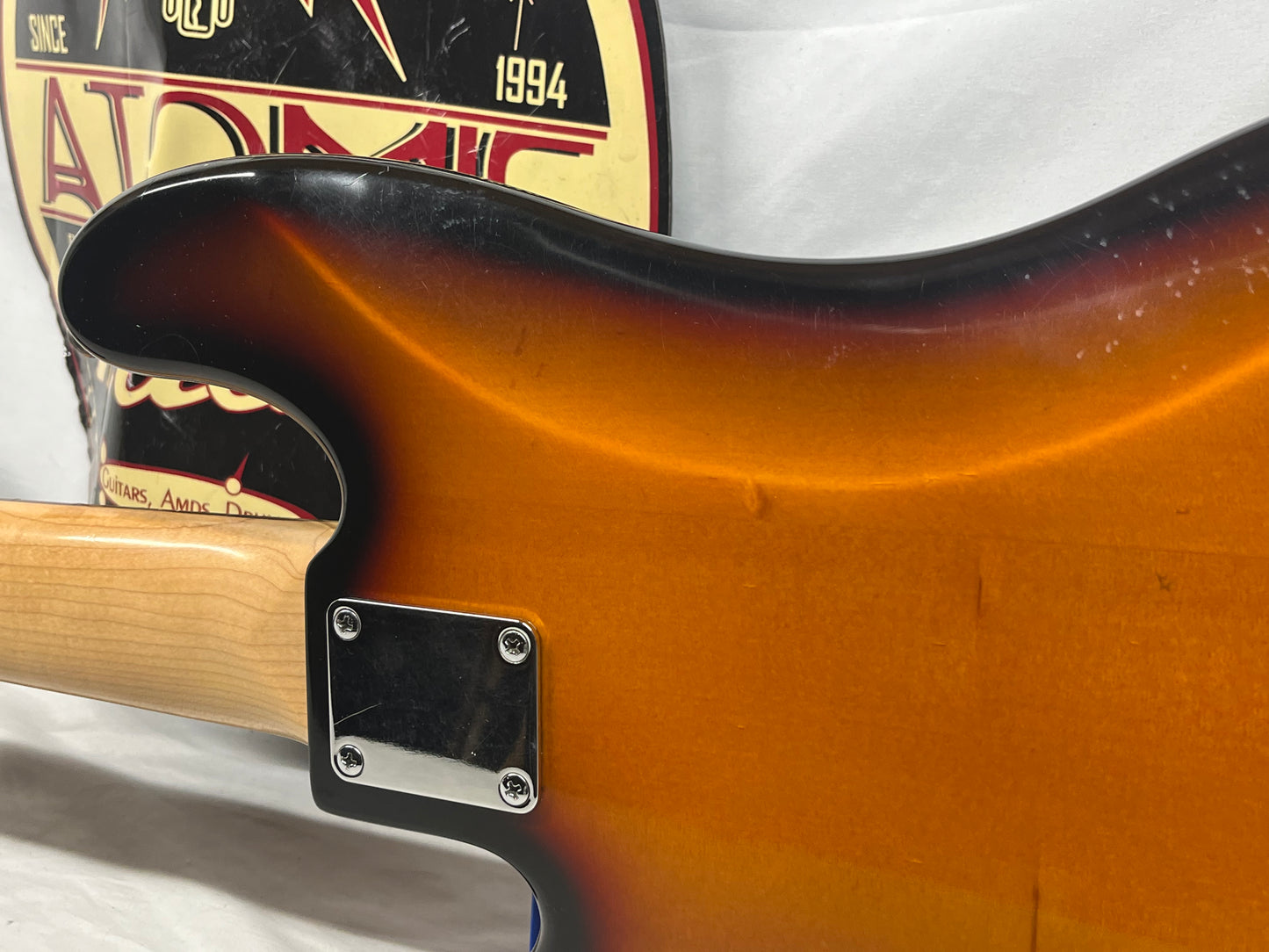 Squier P-Bass Precision Bass Special-5 5-String Electric Bass - Brown Sunburst