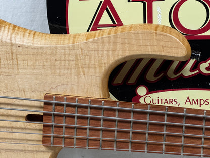 Prat Custom 5-string Bass with Wolfpak Soft Case