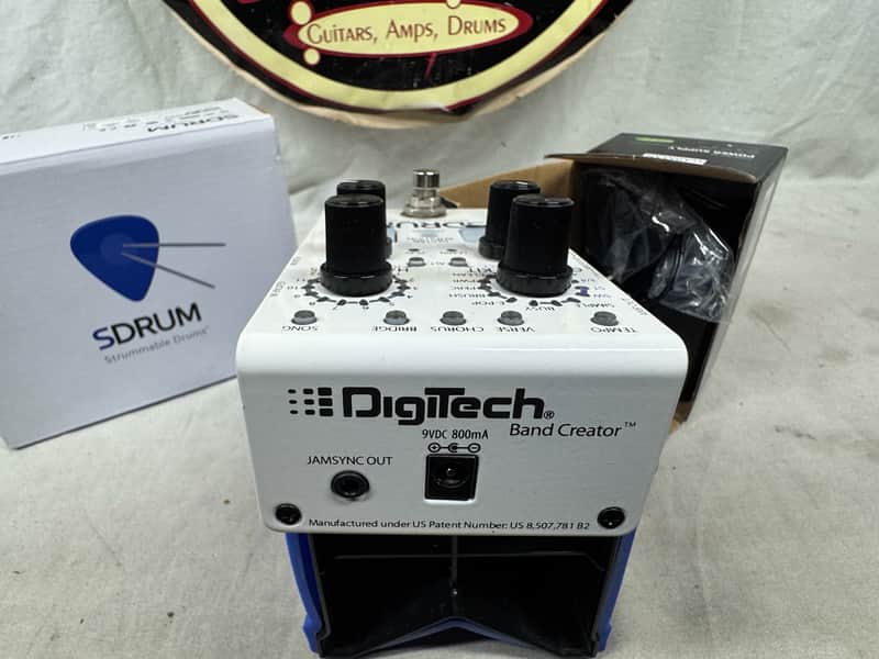 DigiTech SDRUM Strummable Drum Machine Band Creator Pedal with Power Supply + Box - Image 5