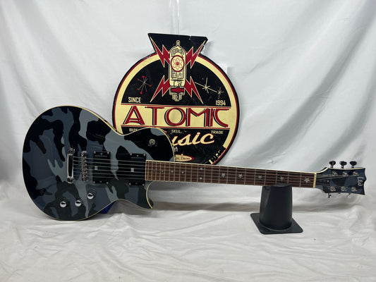 ESP LTD WA-200 Will Alder Signature  - Black Camo Electric Guitar