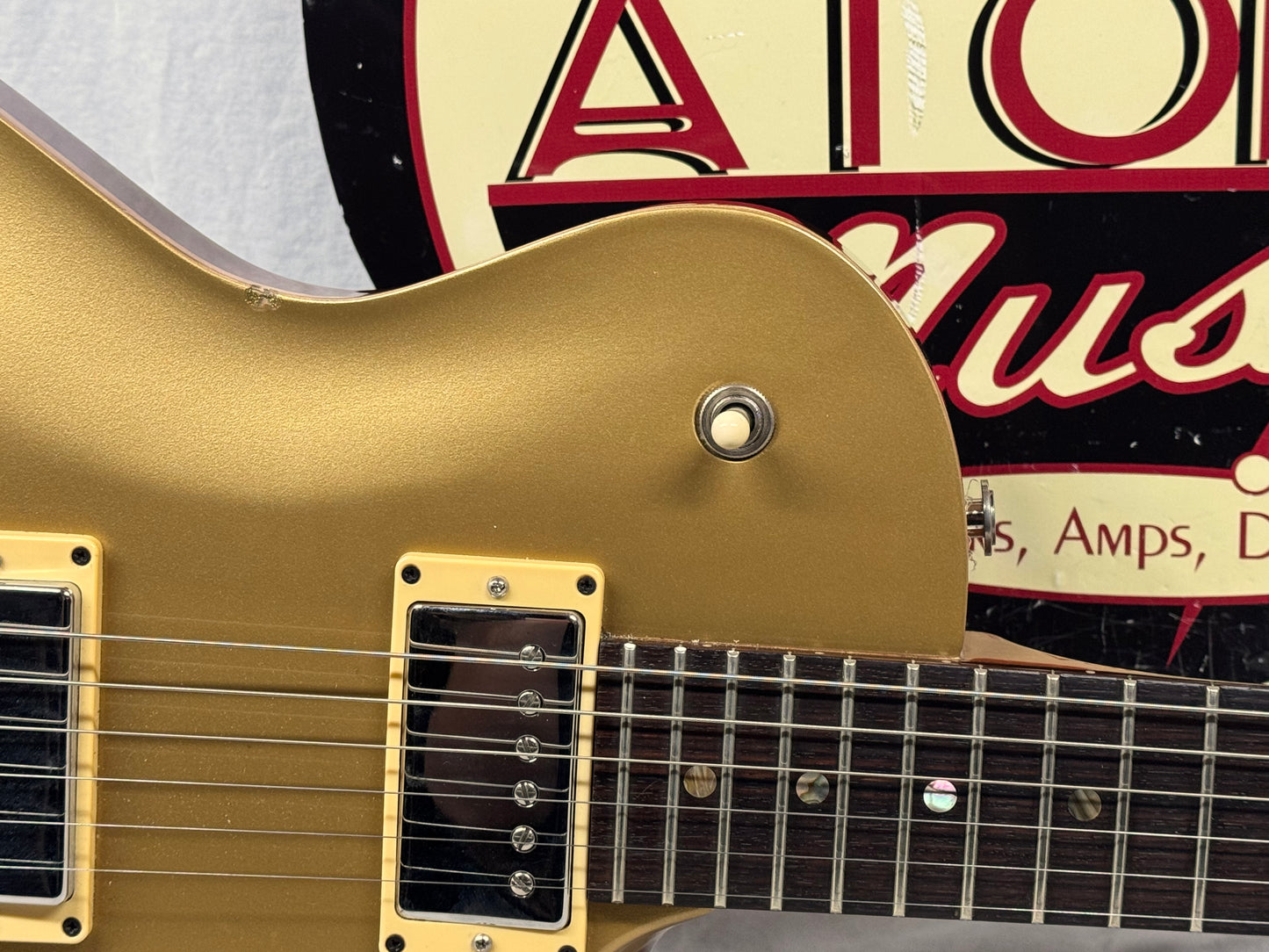 PRS Paul Reed Smith SC Singlecut single cut Guitar with Case 2000 - Gold Top - Pickups Replaced