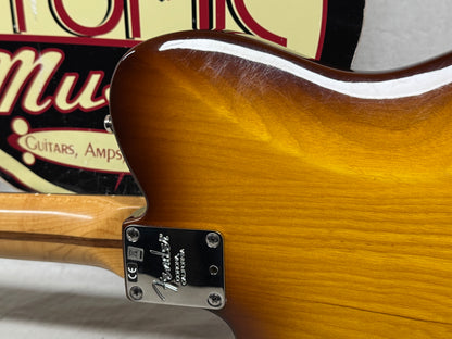 Fender 2016 Limited Special Edition American Standard Telecaster Figured Neck Guitar with Case 2015 - Cognac Burst / Rosewood fingerboard