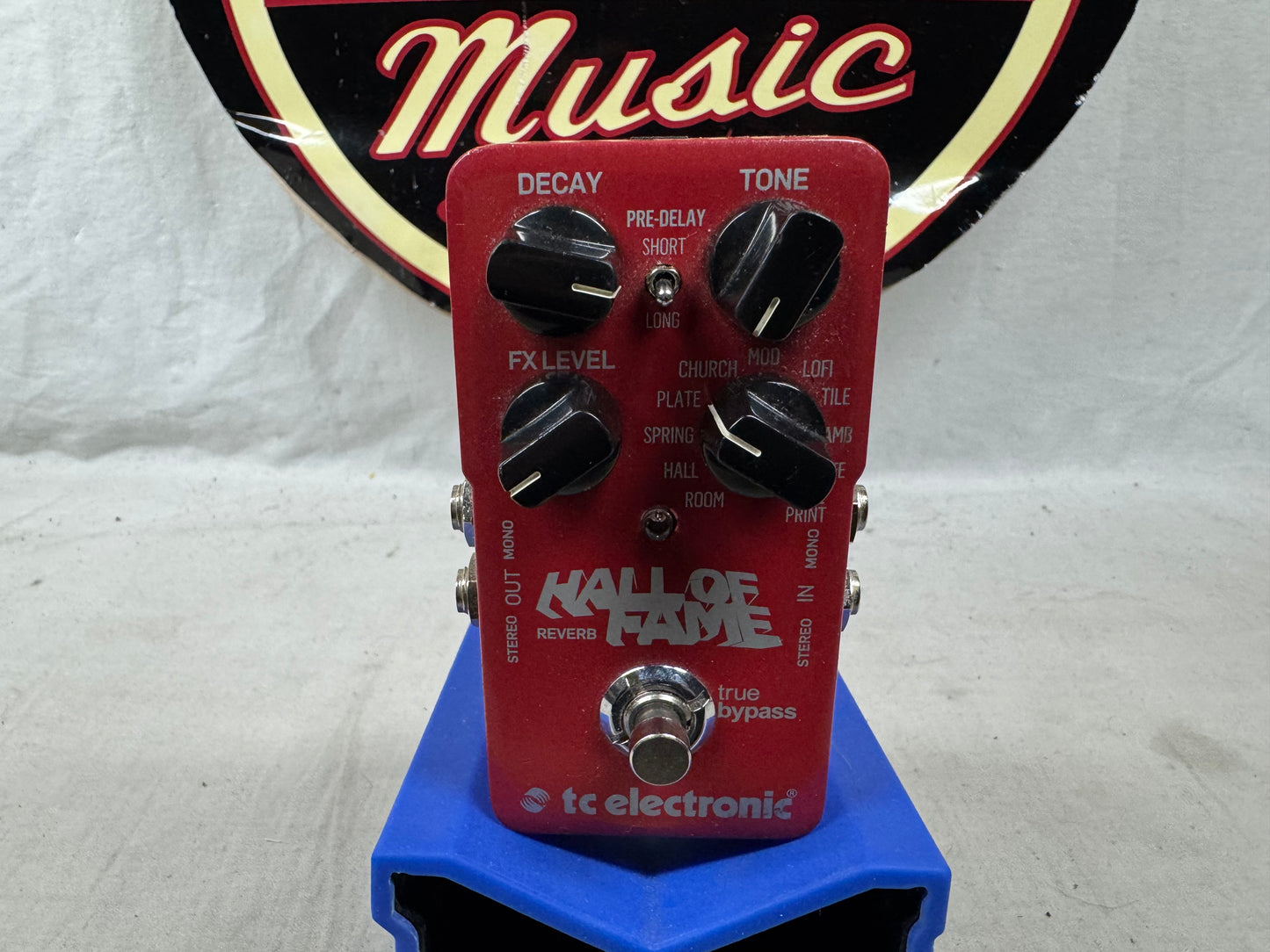 TC Electronic Hall Of Fame v1 HOF Reverb Pedal