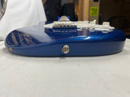 Fender Standard Stratocaster Strat Electric Guitar MIM - Made in Mexico - Electron Blue
