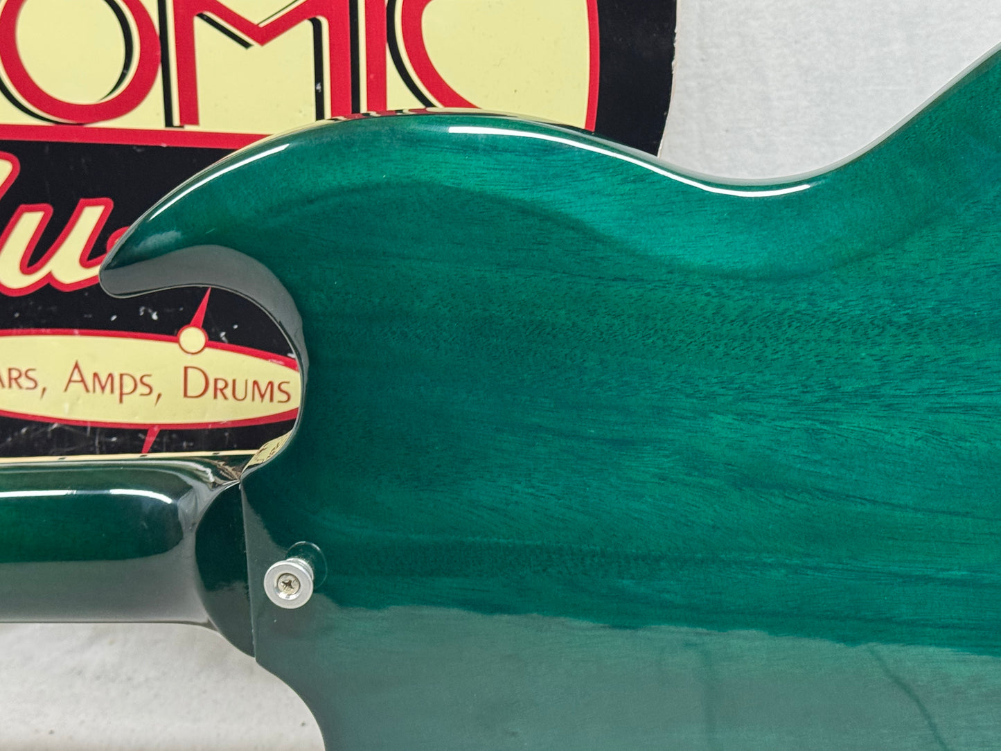 Gibson SG6100TLNH1 SG Standard '61 1961 Reissue Guitar with Case 2024 - Translucent Teal