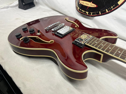 Ibanez Artcore Series AS73 Semi-Hollow Body Electric Guitar - Transparent Cherry Red