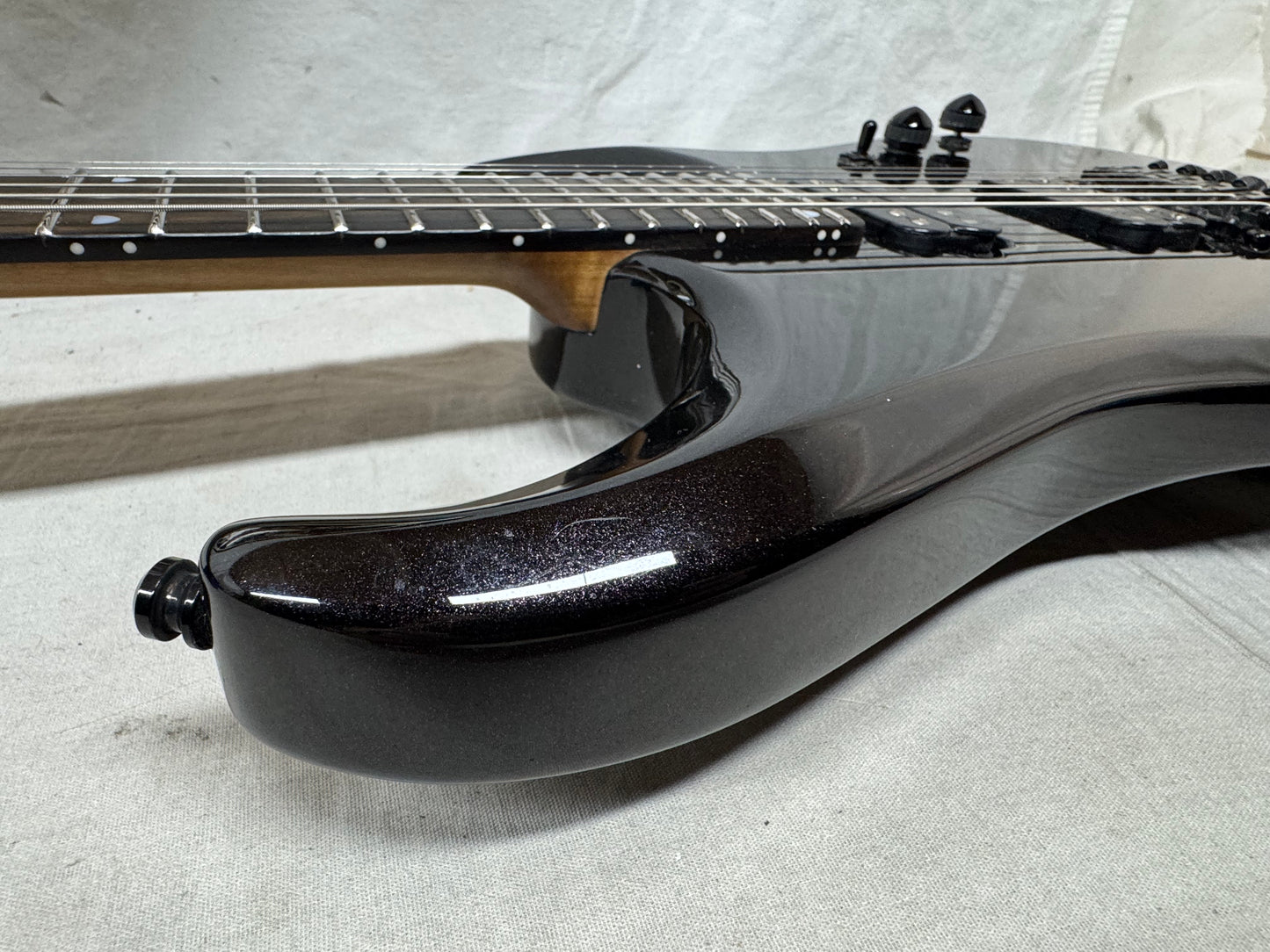 Ernie Ball Music Man BFR Ball Family Reserve JP16 JP-16 John Petrucci Signature Guitar with COA + Case 2017 - Black Lava