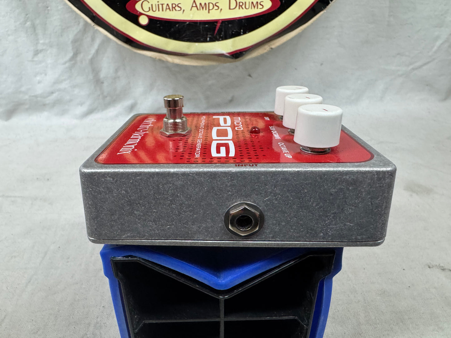 Electro-Harmonix Micro POG p.o.g. Polyphonic Octave Generator Pitch Shifter Harmonizer Pedal