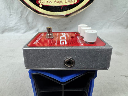 Electro-Harmonix Micro POG p.o.g. Polyphonic Octave Generator Pitch Shifter Harmonizer Pedal