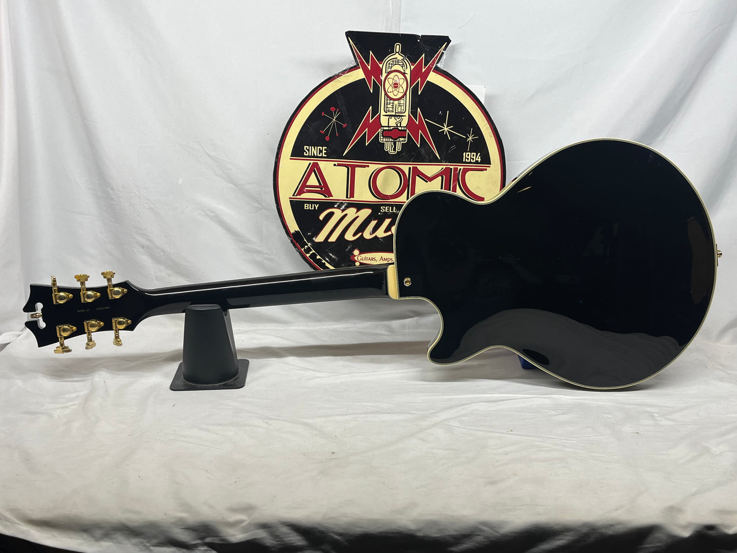 D'Angelico EX-SS Semi-Hollow Body Electric Guitar with Hard Shell Case