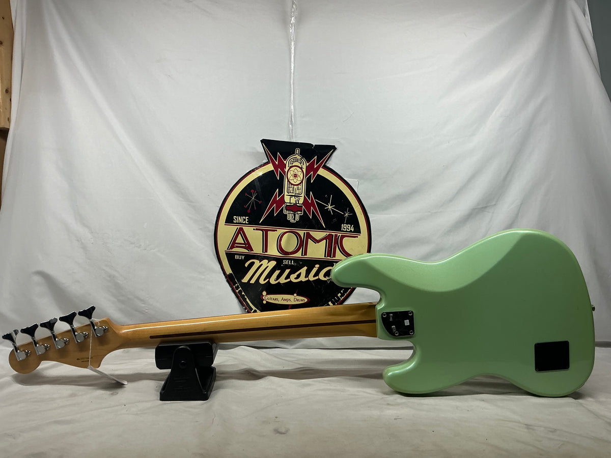 Fender Deluxe Active Jazz Bass V with Pau Ferro Fretboard 2018 - Surf Pearl