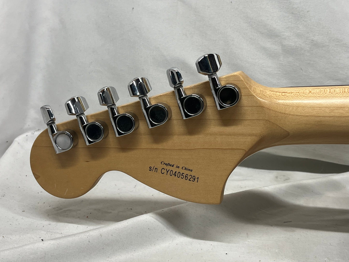 Squier Deluxe Series Stratocaster strat Electric Guitar - Antique Burst