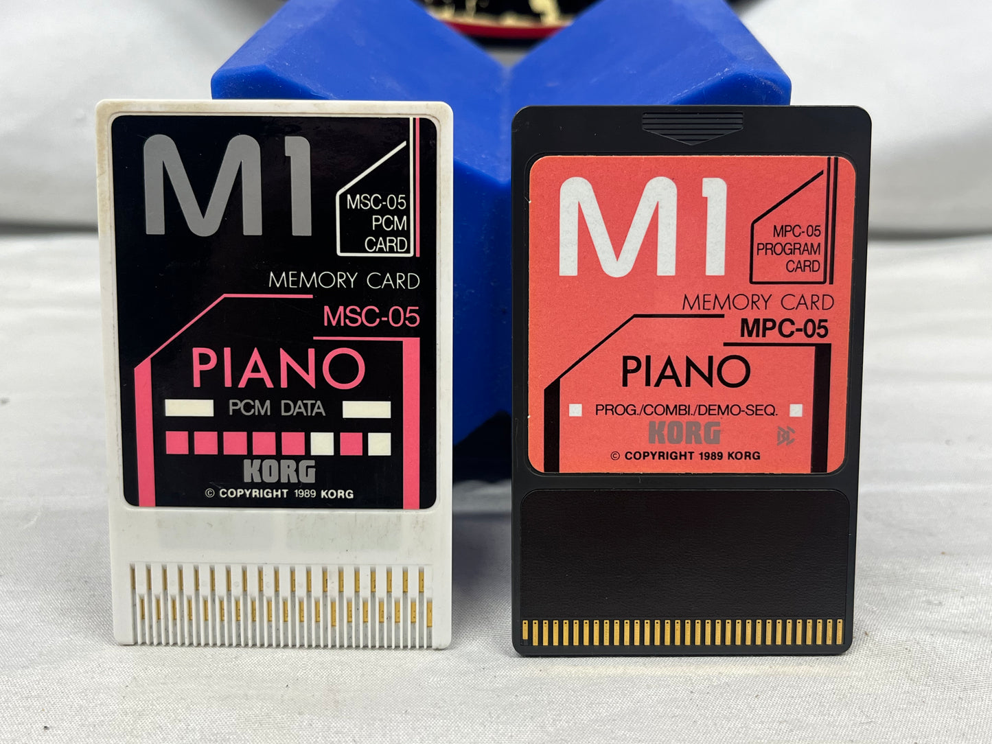 Korg MPC-05 and MSC-05 Memory Cards