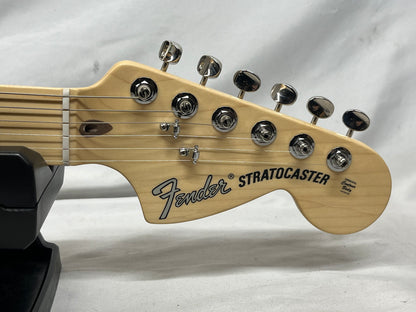 Fender American Performer Stratocaster Strat HSS Electric Guitar - Satin Surf Green