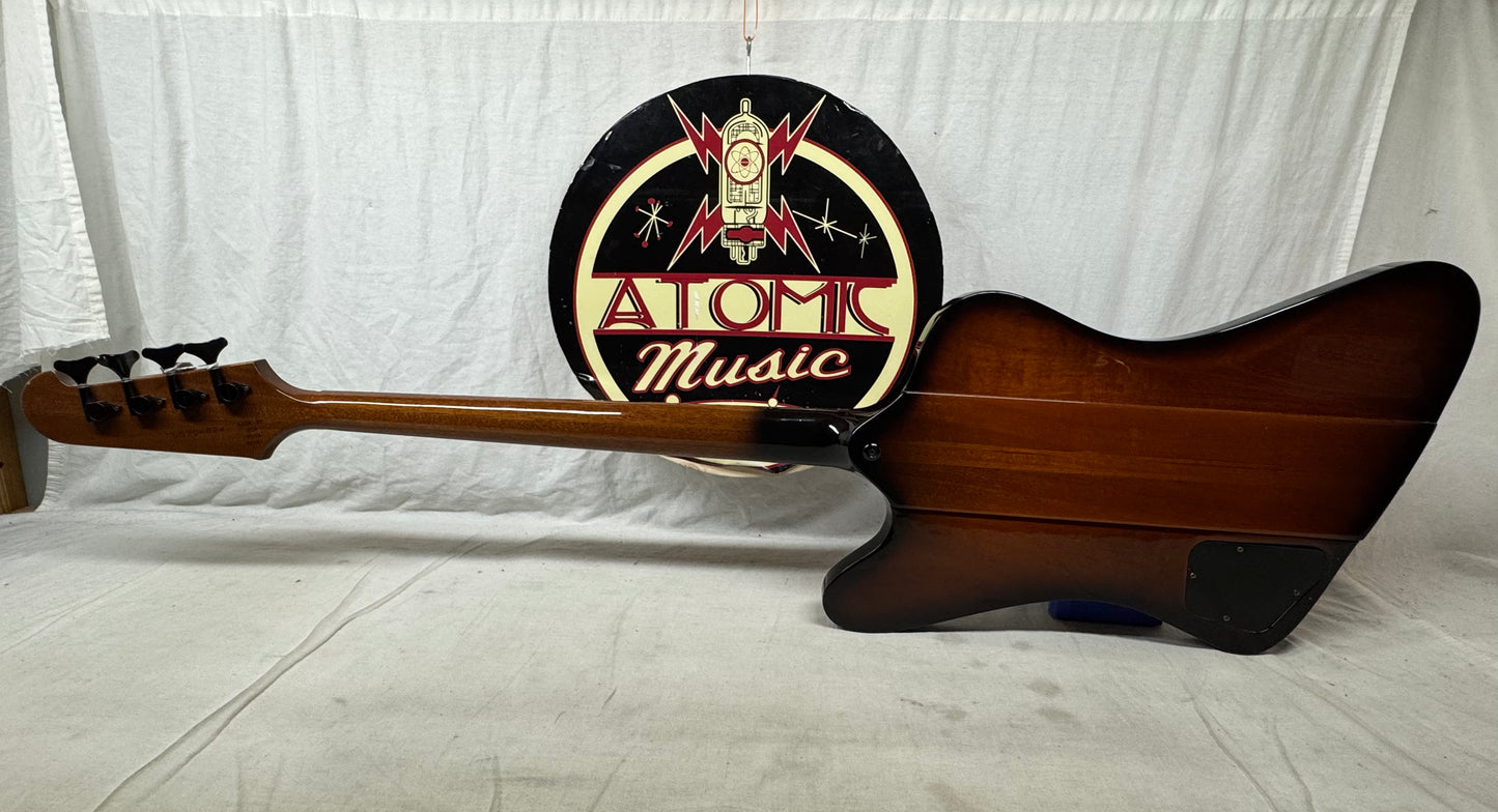 Gibson BAT1SUSB4 Thunderbird IV 4-string Bass with Case - modified electronics 2015 - Tobacco Burst