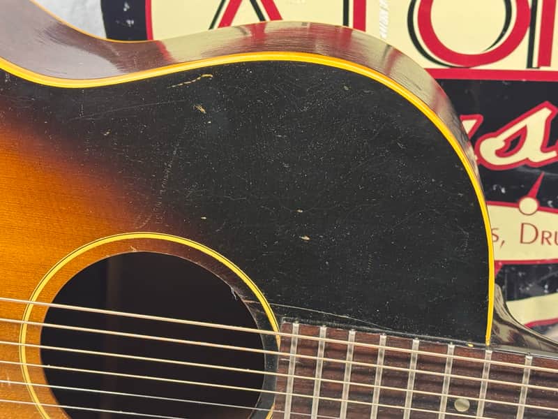 Gibson Factory 2nd LG-1 lg1 Concert Acoustic Guitar with Chipboard Case - Image 3