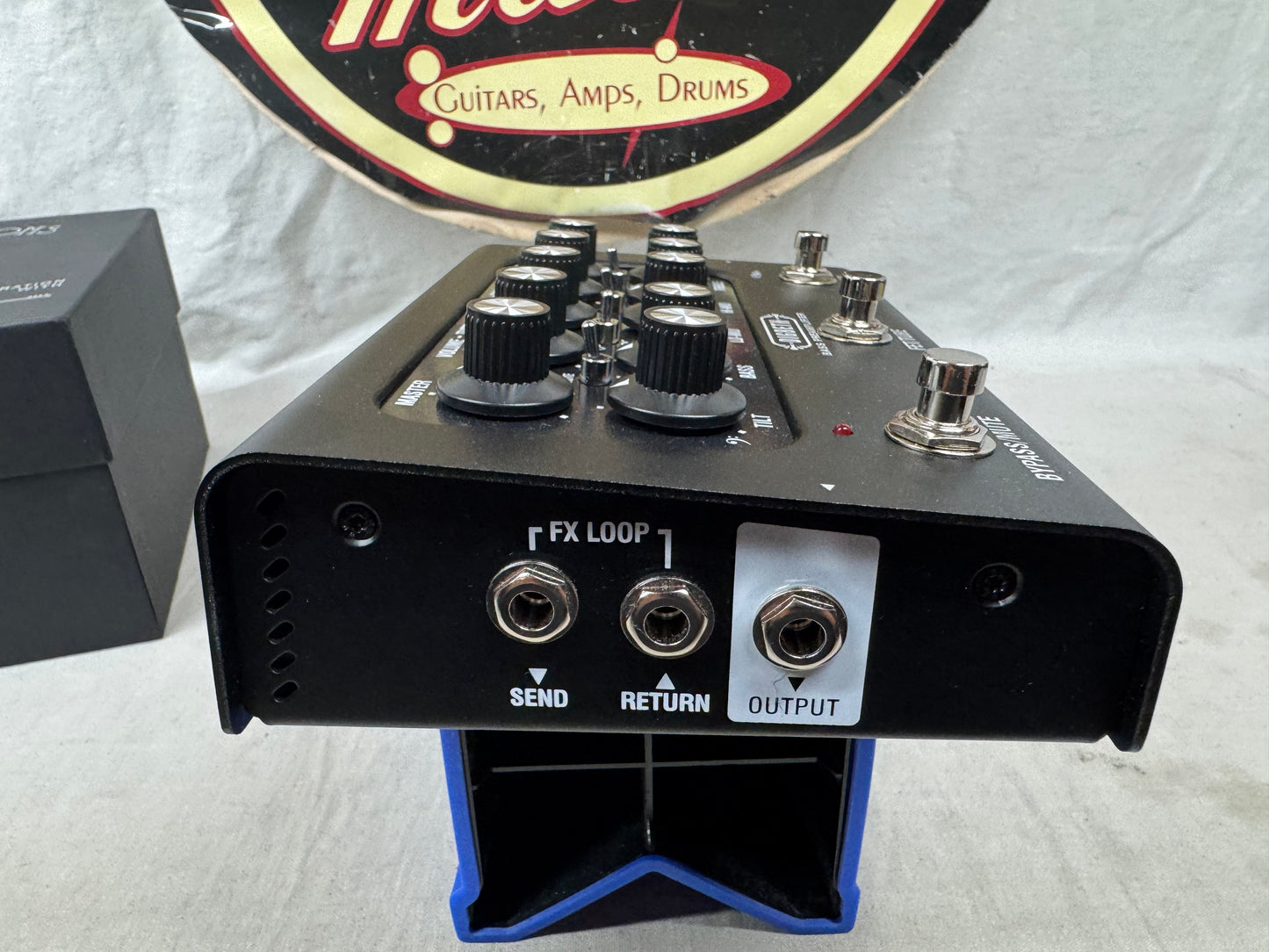 Laney Black Country Customs x Nathan East DB-EAST-PRE Digbeth Bass Preamp Pedal with Box