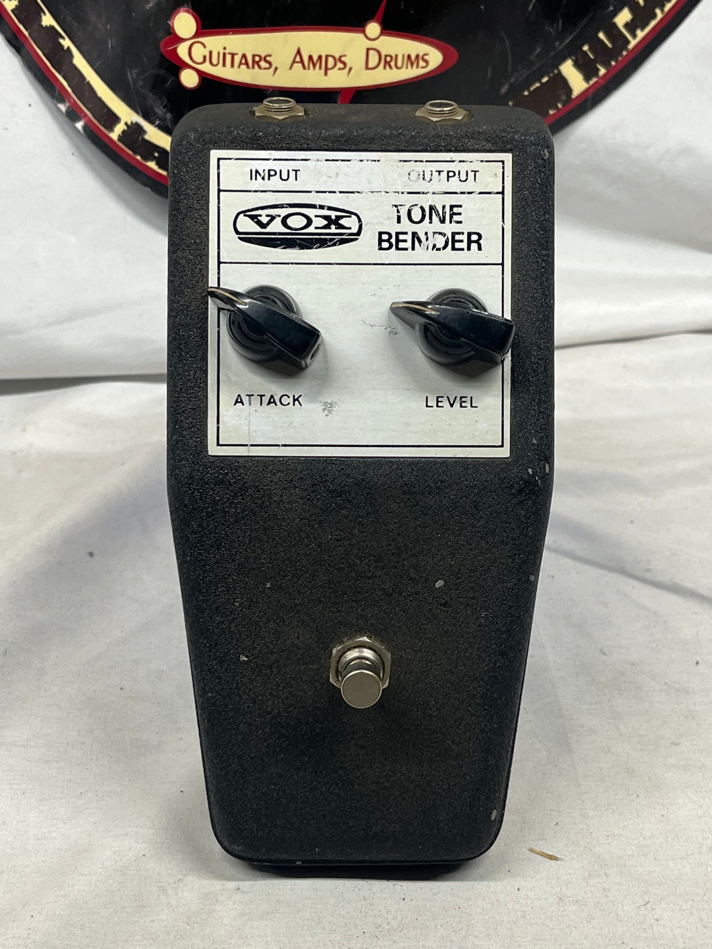 Vox Thomas Organ Italy V828 Tone Bender tonebender Fuzz Pedal - Missing 3/4 Screws