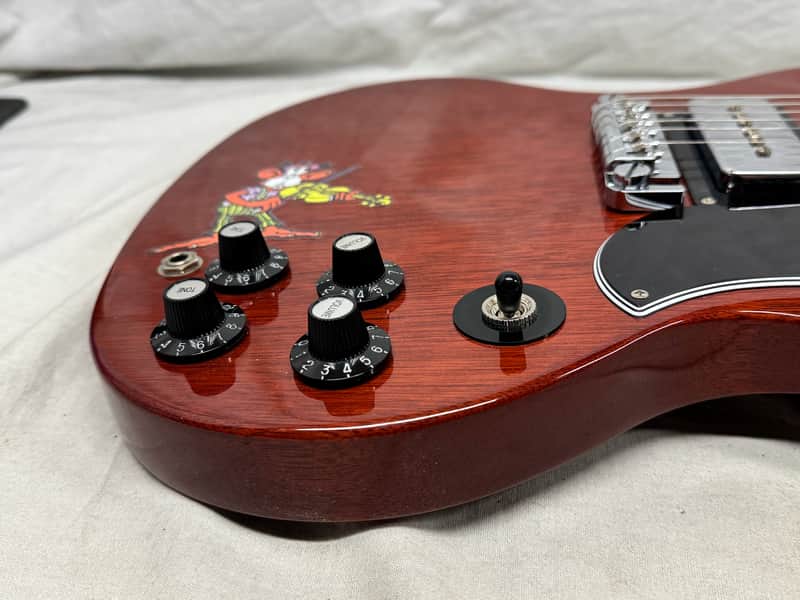 Gibson SGTI21VECH1 Tony Iommi Signature "Monkey" SG Special Guitar with Case - Image 18
