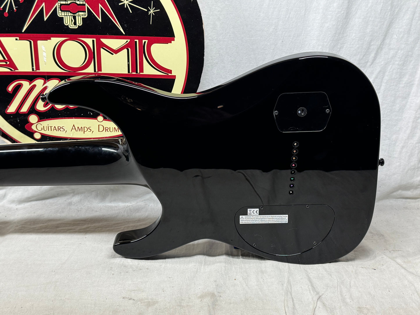 ESP Signature Series ESTEFB8 BLKFI STEF B-8 Stephen Carpenter (Deftones) Baritone 8-string Guitar with COA + Case - MIJ Made In Japan 2025 - Black
