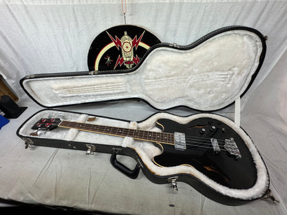 Gibson BADCEBCH1 Midtown Standard Semi-Hollowbody 4-string Bass with Case 2013 - Ebony / Black