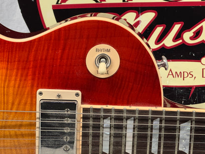Gibson LPS15H3CH1 100th Anniversary Les Paul Standard Robot Guitar with Case 2015 - Heritage Cherry Sunburst Candy