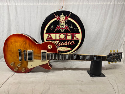 Gibson LPS15H3CH1 100th Anniversary Les Paul Standard Robot Guitar with Case 2015 - Heritage Cherry Sunburst Candy