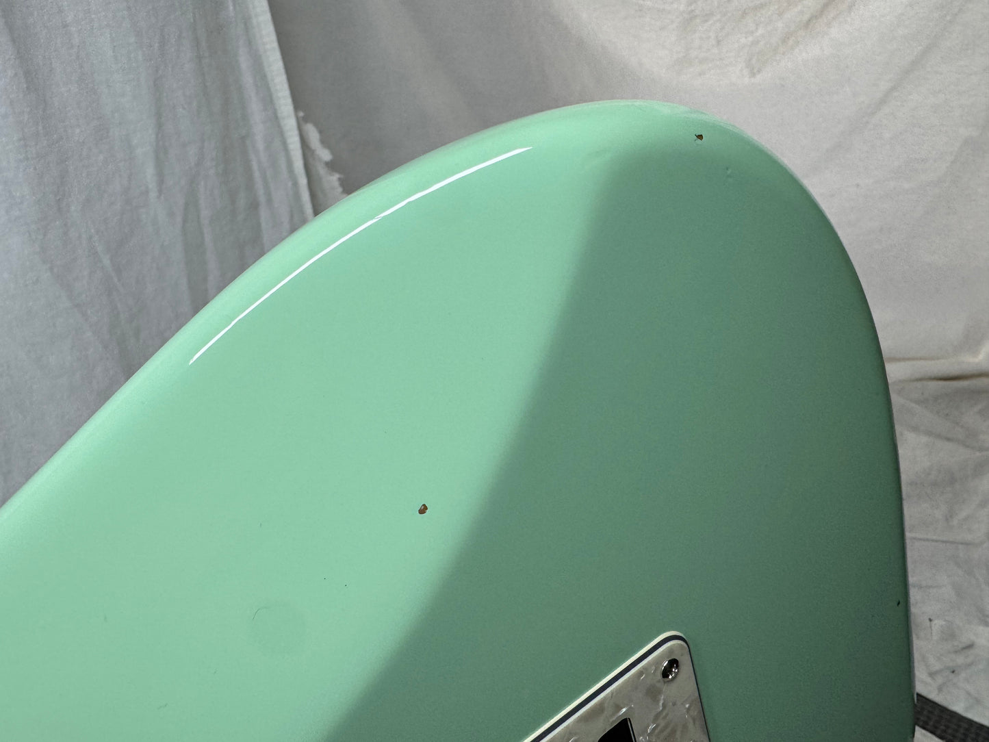 Fender USA Jeff Beck Stratocaster Guitar with Case 2015 - Surf Green / Rosewood fingerboard