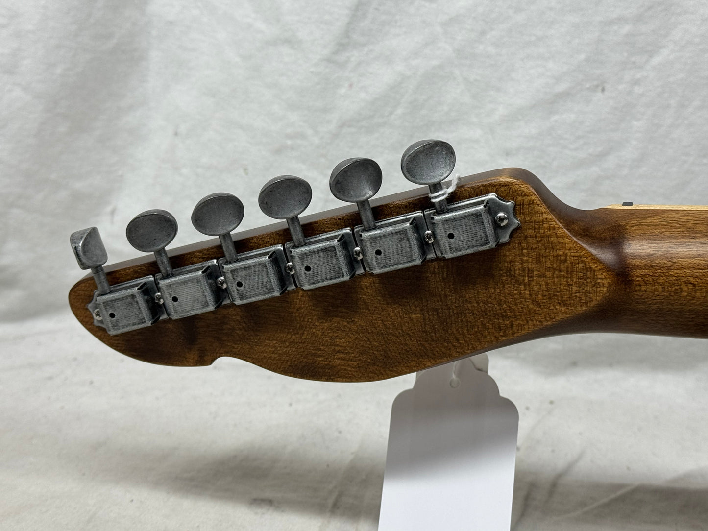 Mule Resophonic Mulecaster S-style Hollow Body Steel body Guitar with Case