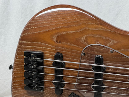 Marco Bass Guitars TFL Singlecut 5-string Bass with John East preamp / handmade Marco pickups