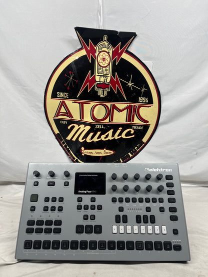 Elektron Analog Four MKII 4-Voice Analog Tabletop Synthesizer