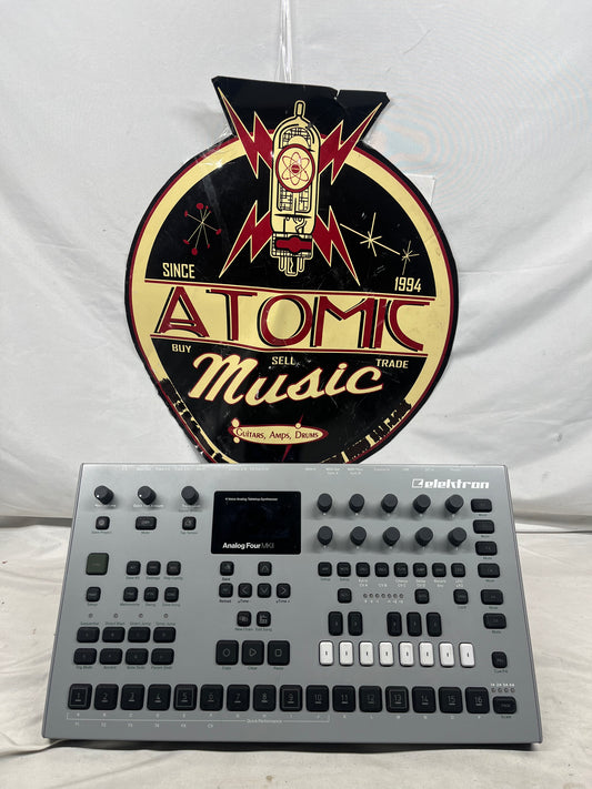 Elektron Analog Four MKII 4-Voice Analog Tabletop Synthesizer
