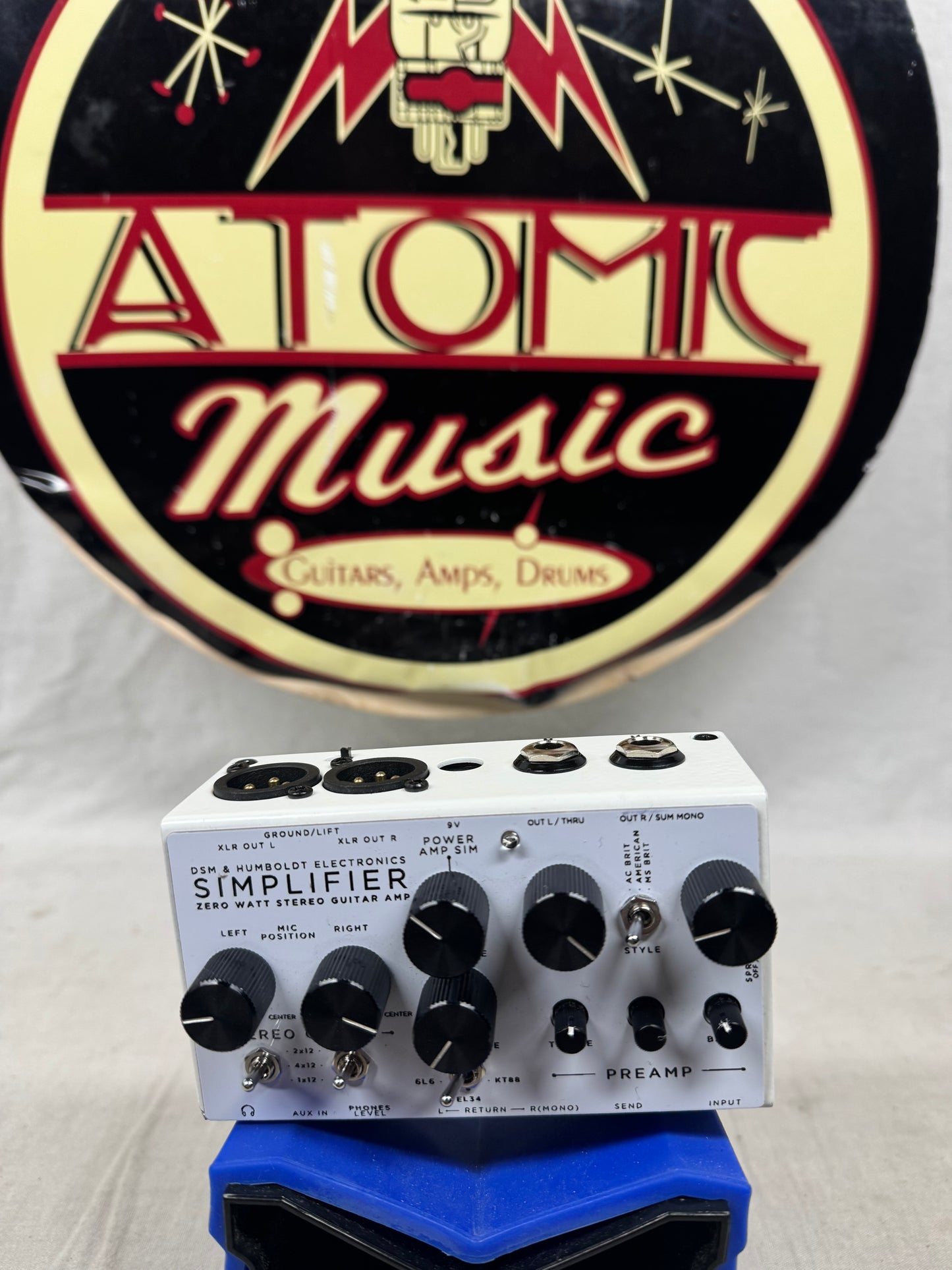 DSM & Humboldt Electronics Simplifier MkI mk I v1 Zero Watt Reverb Stereo Amplifier Pedal
