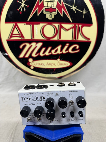 DSM & Humboldt Electronics Simplifier MkI mk I v1 Zero Watt Reverb Stereo Amplifier Pedal