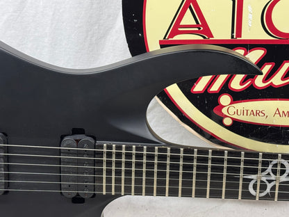 Washburn PX-SOLAR16ETC Parallaxe Ola Englund Solar 16ETC Guitar with Case 2016 - Black